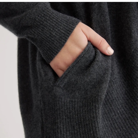 QUINCE Mongolian Cashmere Set Cardigan and Straight Leg Pants SIZE M/S - Picture 3 of 12